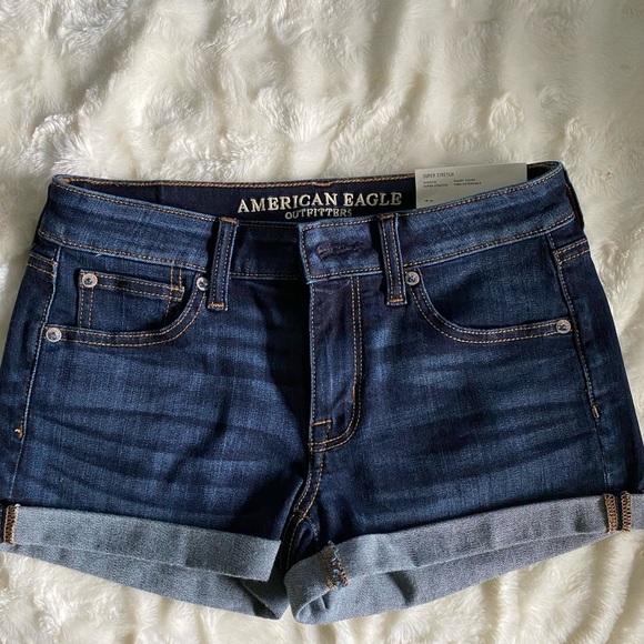 American Eagle Denim Short Short - Picture 3 of 6